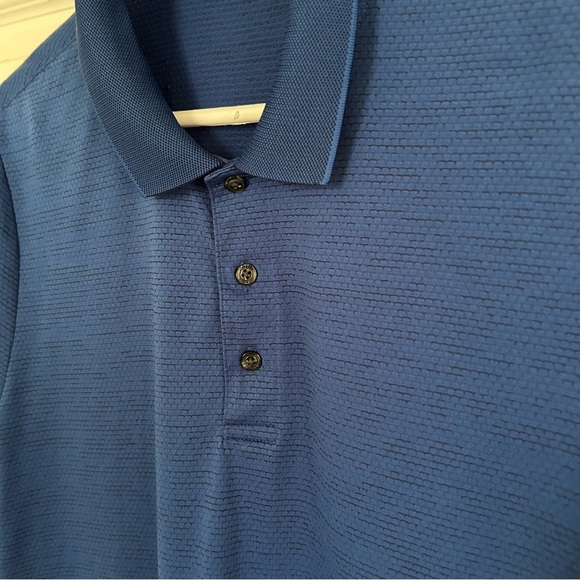 Perry Ellis Men's Blue Polo Shirt size M - Picture 3 of 7